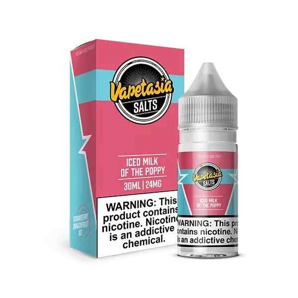 ICED Milk of The Poppy SALT – Vapetasia – 30mL