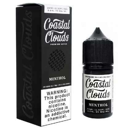 Menthol Salt Nic by Coastal Clouds Salt Nic (30ml)