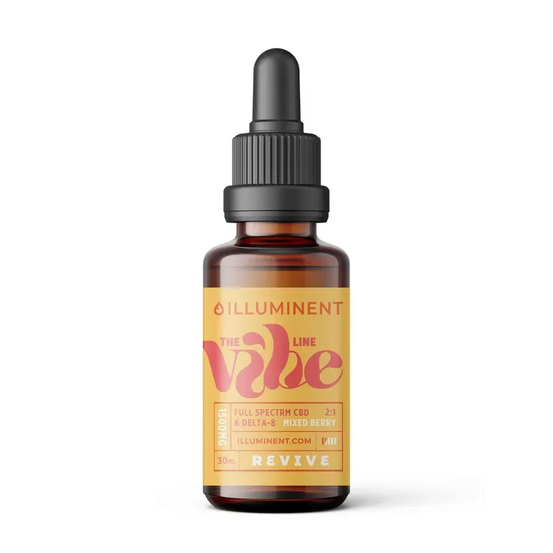 Revive 2:1 CBD : Delta-8 1500MG Tincture