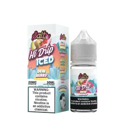 Dew Berry ICED SALT – Hi Drip – 30mL