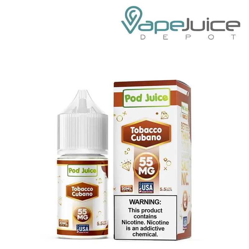 Tobacco Cubano Pod Juice Salt 30ml