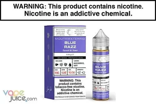 BLUE RAZZ BY GLAS BASIX SERIES 60ML