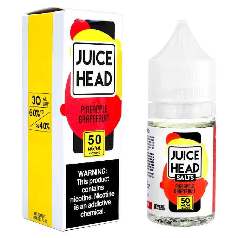 Pineapple Grapefruit Salt Nic by Juice Head (30ml)