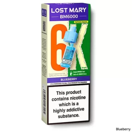 Blueberry BM6000 Refill Pods by Lost Mary