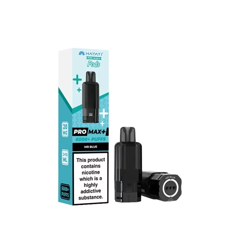 Hayati Pro Max Plus 6000 Mr Blue Refill Pods