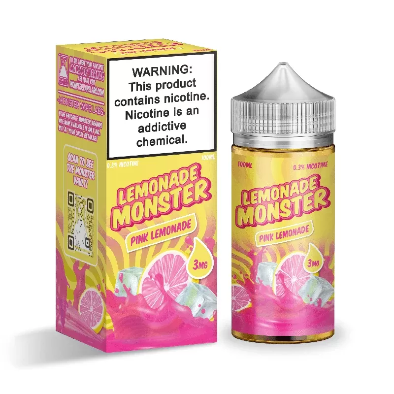 Pink Lemonade – Lemonade Monster – 100mL