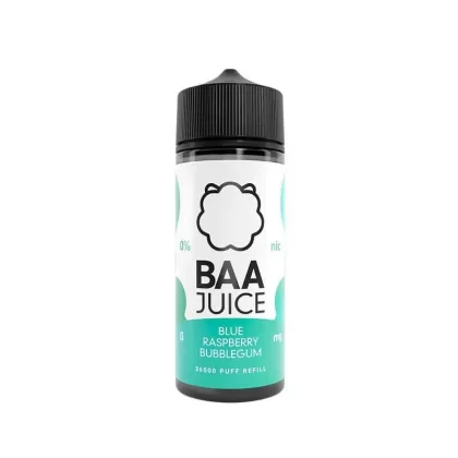 Baa Juice Blue Raspberry Bubblegum Shortfill 100ml E-Liquid
