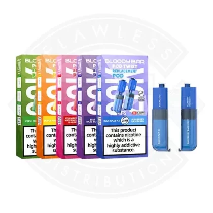 Bloody Bar Pod Twist 20K Prefilled Pods + Refill Containers
