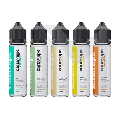 Canavape 1800mg Full-Spectrum CBD + CBG E-liquid 50ml (30VG/70PG)