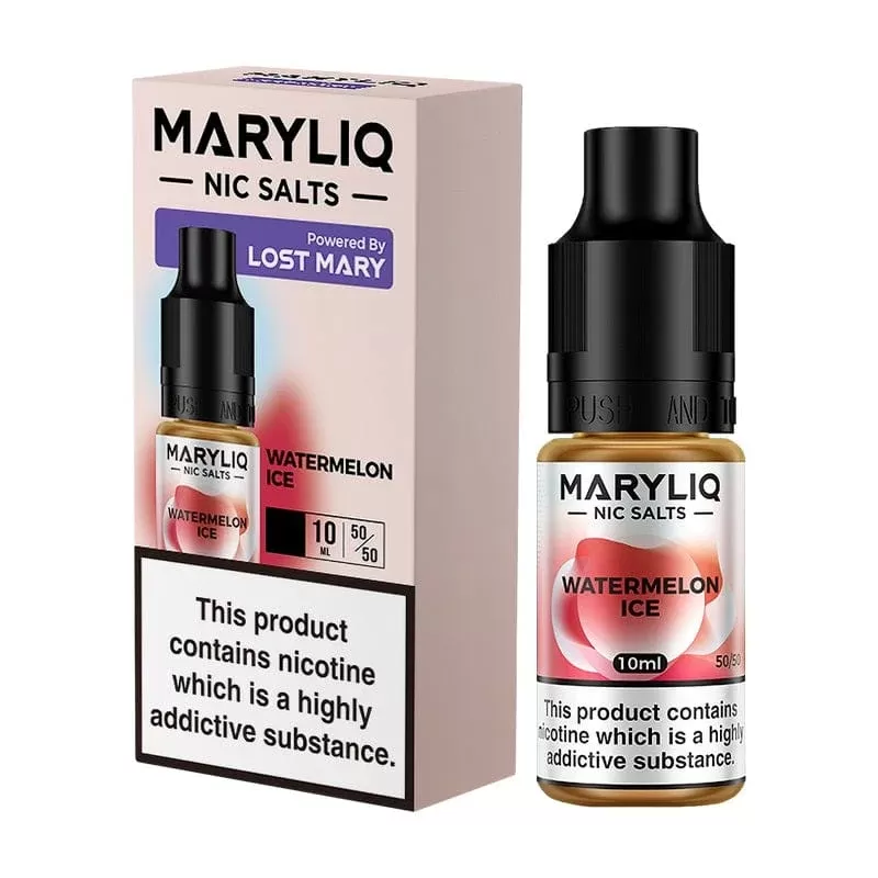 Maryliq Salt E-liquid – Watermelon Ice by Lost Mary
