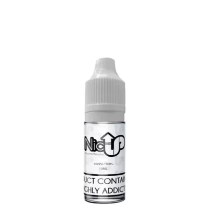 NIC UP NICOTINE SHOT 18MG 100VG BOX OF 25
