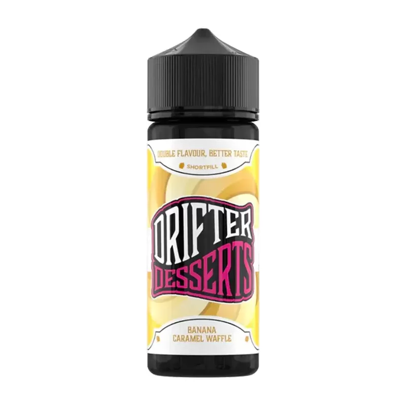 Banana Caramel Waffle Drifter Bar Juice Desserts Shortfills 100ml