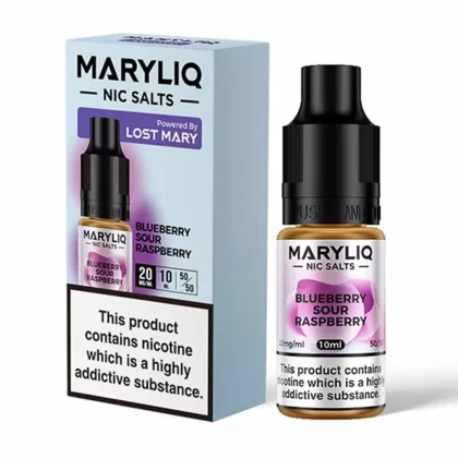 Blueberry Sour Raspberry Nic Salt by Lost Mary MaryLiq