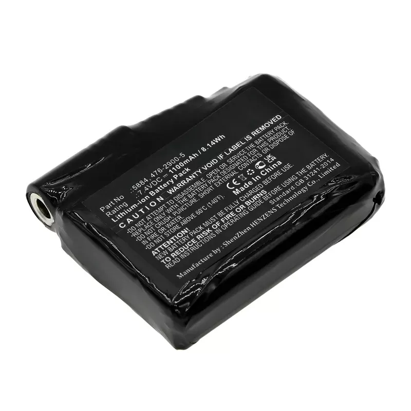 Batteries N Accessories BNA-WB-L17559 Thermal Electric Battery – Li-ion, 7.4V, 1100mAh, Ultra High Capacity – Replacement for Fly Racing 476-2900-5 Battery