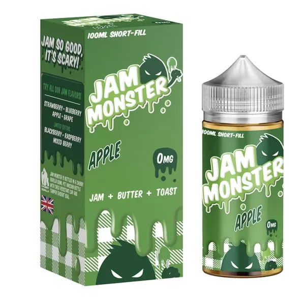 Jam Monster E Liquid – Apple