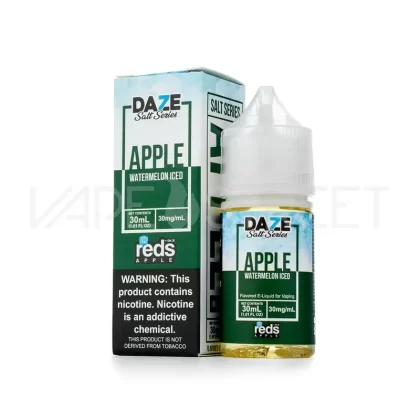 7 Daze Reds Salt Series Watermelon Iced (30ml)
