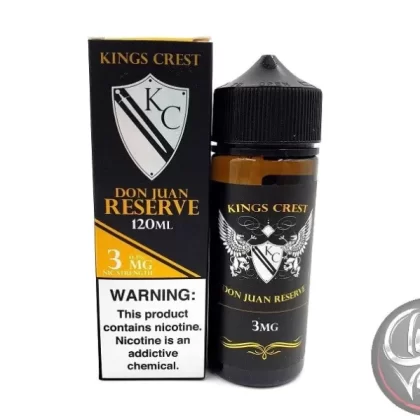 Don Juan Reserve 120mL E Liquid by King’s Crest