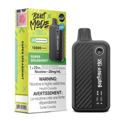 Flavour Beast – Beast Mode Max 18K Disposable Vape – Super Spearmint