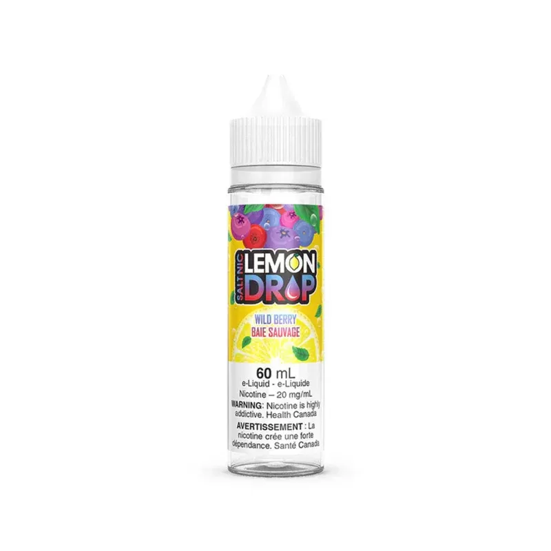 Lemon Drop Vape Juice Salt Nic – Wild Berry (60ml)