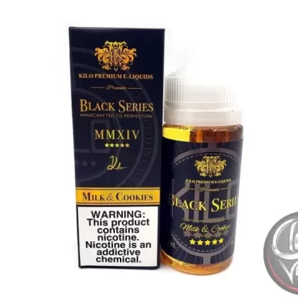 Milk & Cookies 100mL E-Liquid by Kilo Black Series