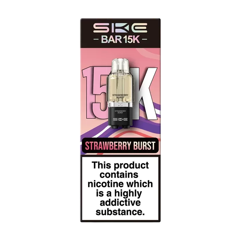 Strawberry Burst SKE Bar 15K Refill Pack