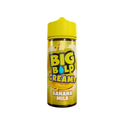 Big Bold Creamy Banana Milk 100ml Shortfill