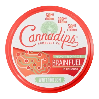 Watermelon CANNADIPS Brain Fuel Pouches