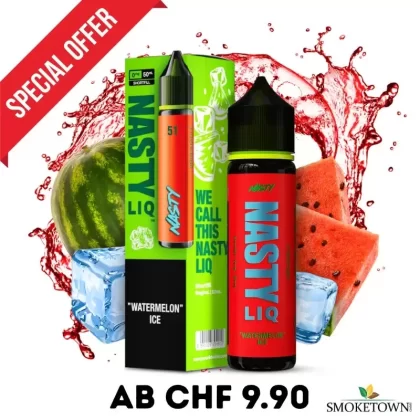 Nasty Liq E-Liquid 50ml – Watermelon Ice 0mg