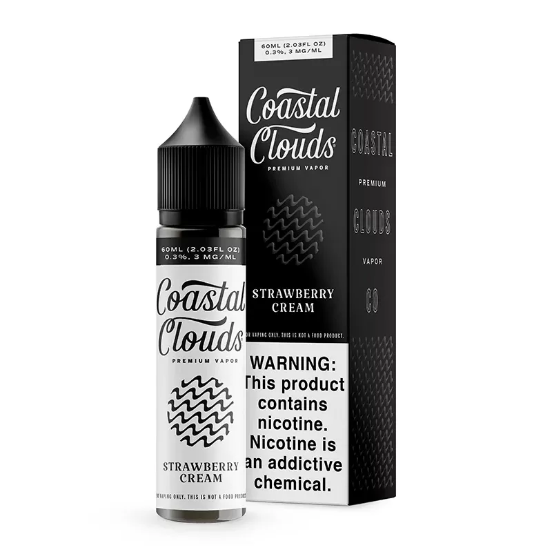 Strawberry Cream – Coastal Clouds – 60mL