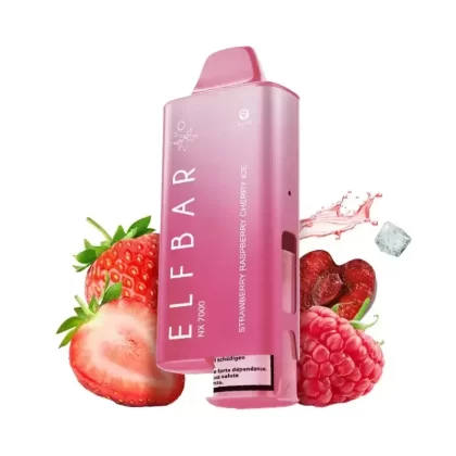 Elfbar NX 7000 Kit – Strawberry Raspberry Cherry Ice 20mg