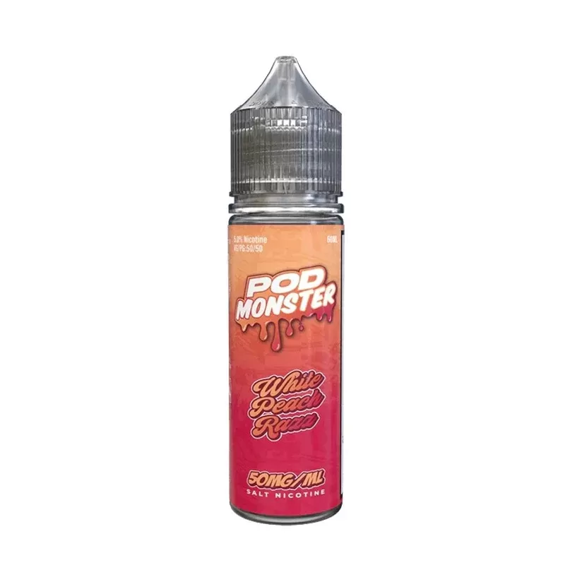 White Peach Razz SALT – Pod Monster – 60mL