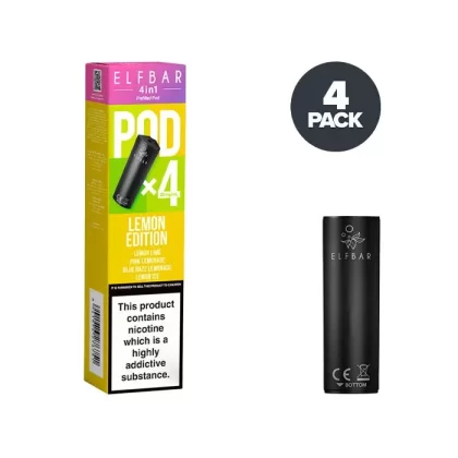 Lemon Edition Elf Bar 4 in 1 Prefilled Pods