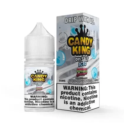 Strawberry Watermelon Iced Nicotine Salt by Candy King