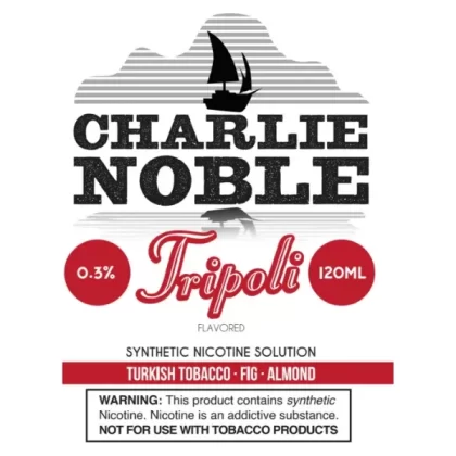 Charlie Noble E-liquid 120mL Tripoli –