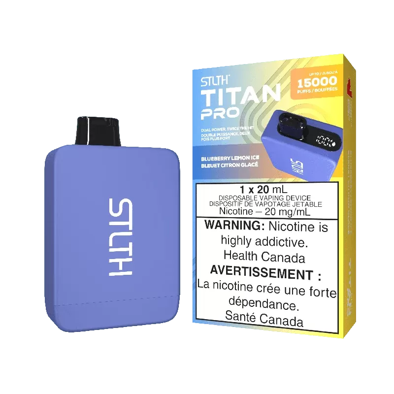 STLTH Titan Pro – Blueberry Lemon Ice