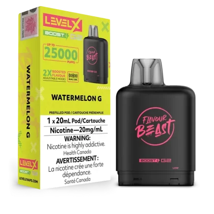 Watermelon G – Flavour Beast Level X Boost G2 Pod