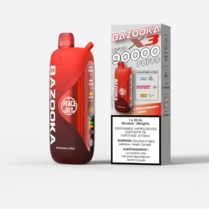 Bazooka 90K Strawberry Kiwi Disposable Vape