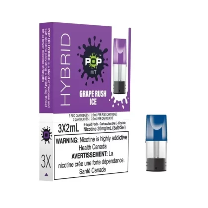 Pop Pods Grape Rush Ice Hybrid 2%