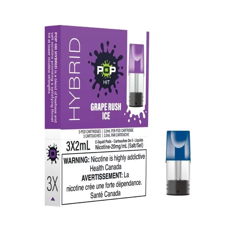 Pop Pods Grape Rush Ice Hybrid 2%