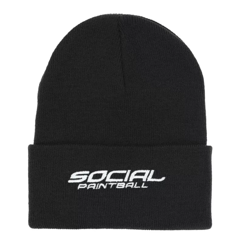 Beanie, Black | Social Paintball Beanies