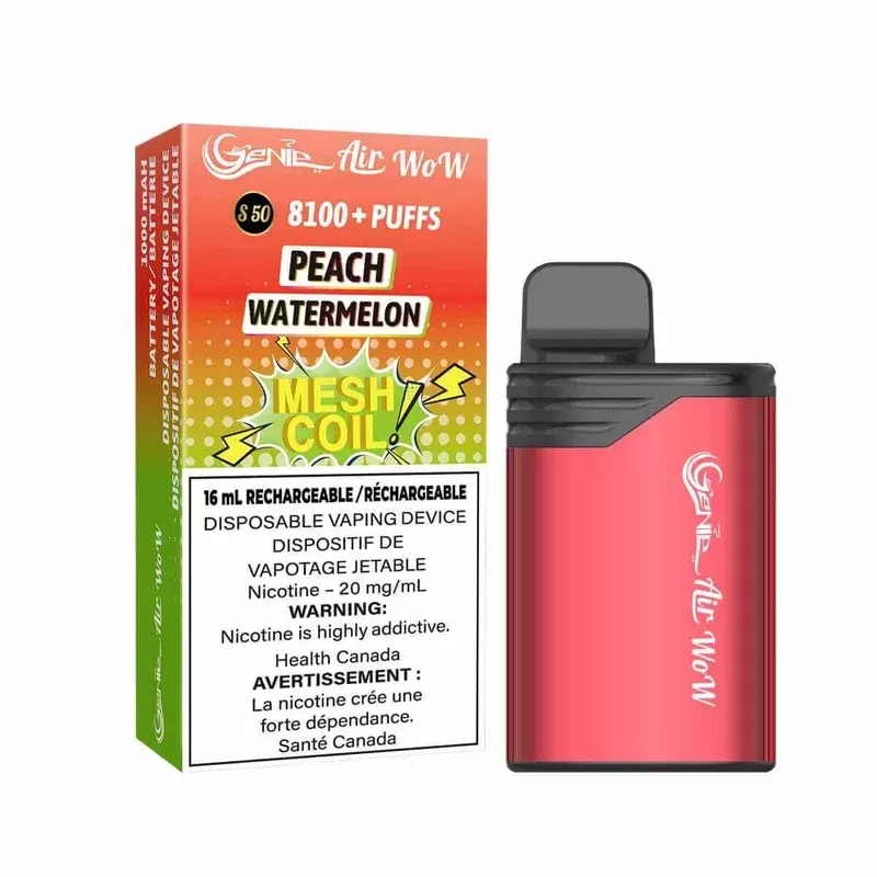 GENIE AIR WOW – Peach Watermelon