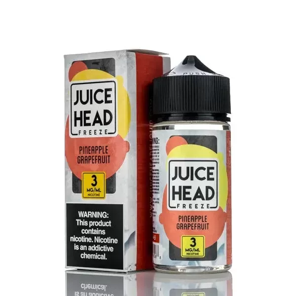 Juice Head Freeze E-Liquid – Pineapple Grapefruit Freeze – 100ml
