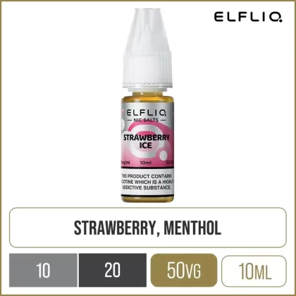 Strawberry Ice ELFLIQ by Elf Bar E-Liquid 10ml