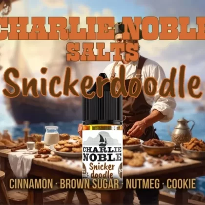 Charlie Noble Salts – Snickerdoodle Flavored Synthetic Nicotine Solution