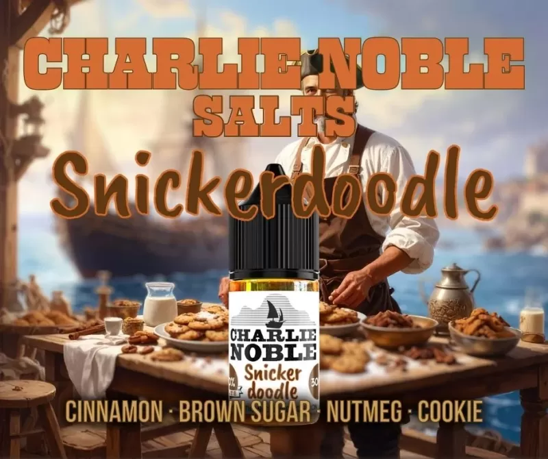 Charlie Noble Salts – Snickerdoodle Flavored Synthetic Nicotine Solution