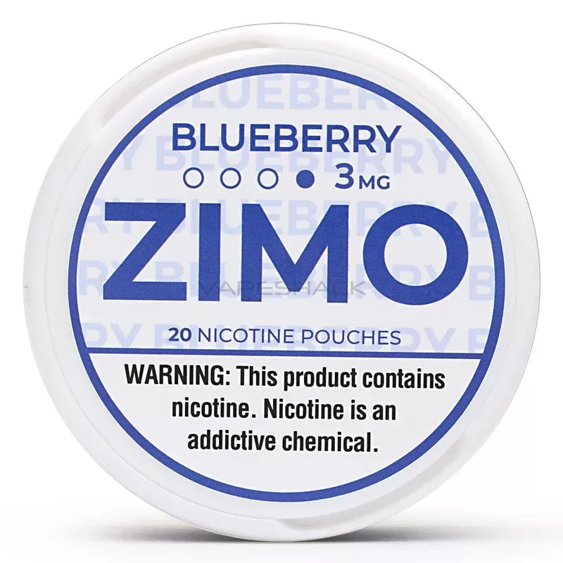 Blueberry – Zimo Nicotine Pouches – 20CT