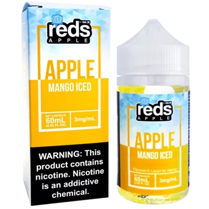 Mango ICED Apple Reds by 7 Daze E-Liquid (60ml)(ON SALE)