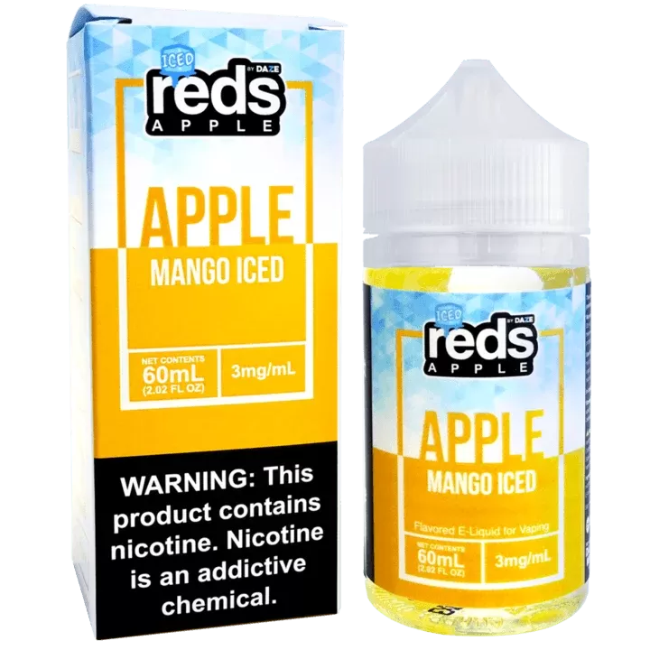 Mango ICED Apple Reds by 7 Daze E-Liquid (60ml)(ON SALE)