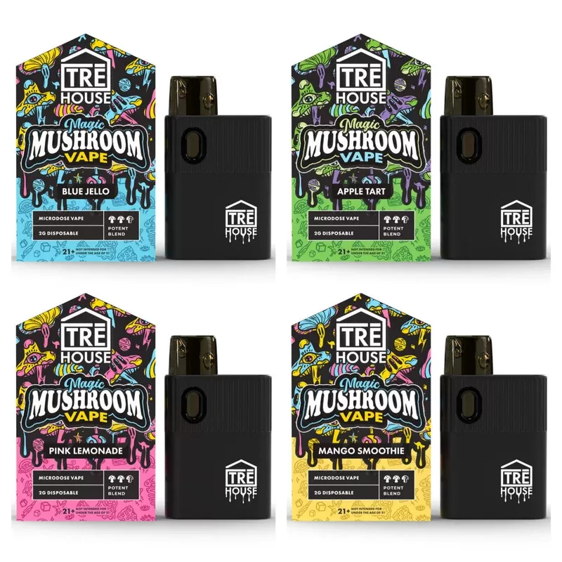 Tre House Magic Mushroom Disposable Vape – 2G
