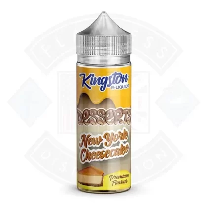 Kingston Desserts – New York Cheesecake 0mg 100ml 70/30 Shortfill